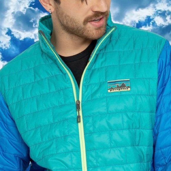 PATAGONIA MENS XXL NANO PUFF JACKET NWOT SUBTIDAL BLUE LIMITED EDITION 84212/24 - Picture 7 of 16